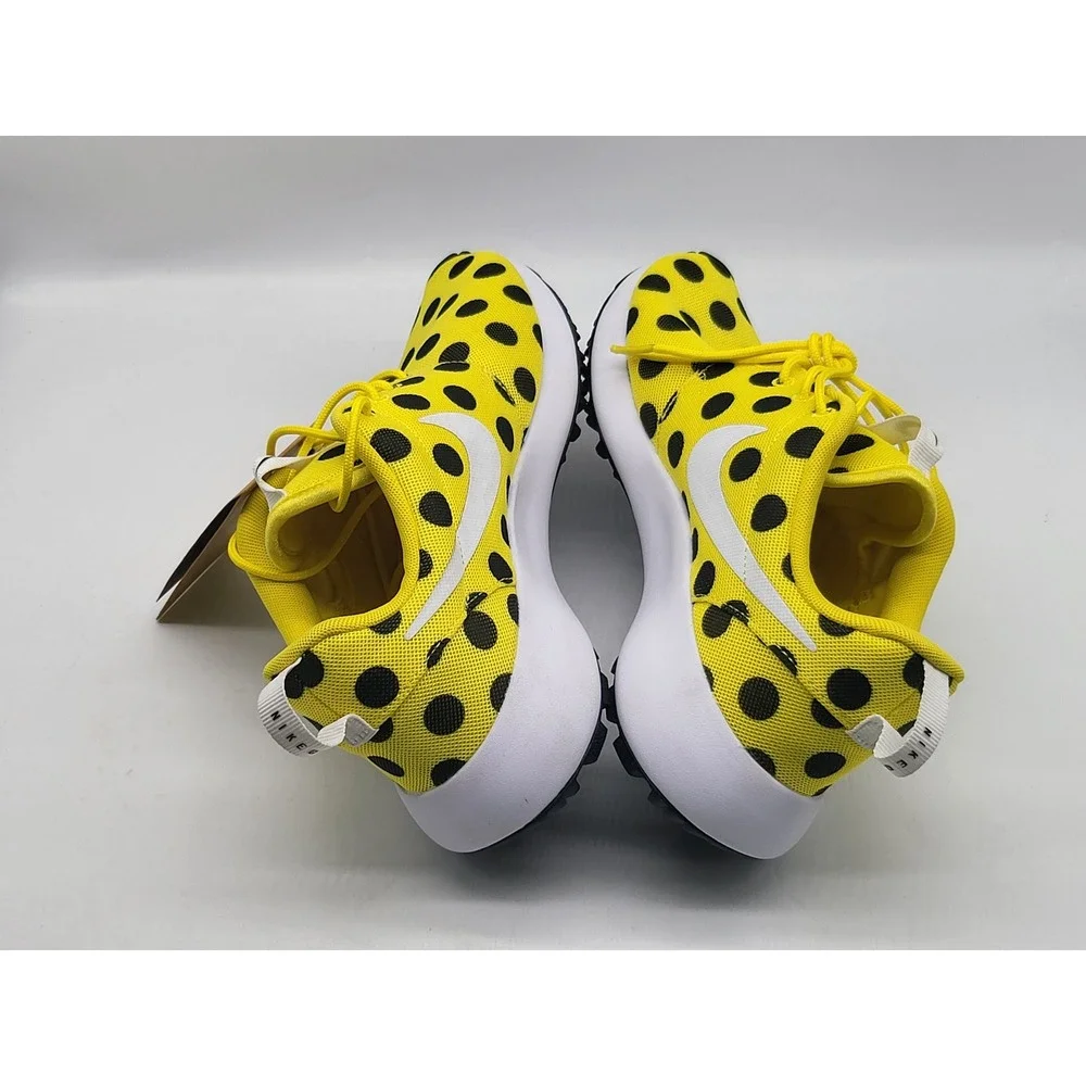 Nike Roshe Golf Next Nature Shoes Yellow Black Polka Dot FD2599 700 Size 6 - Picture 5 of 10